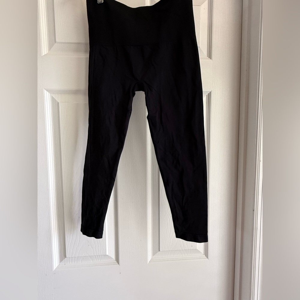 Assets By Spanx Black Shapewear Leggings